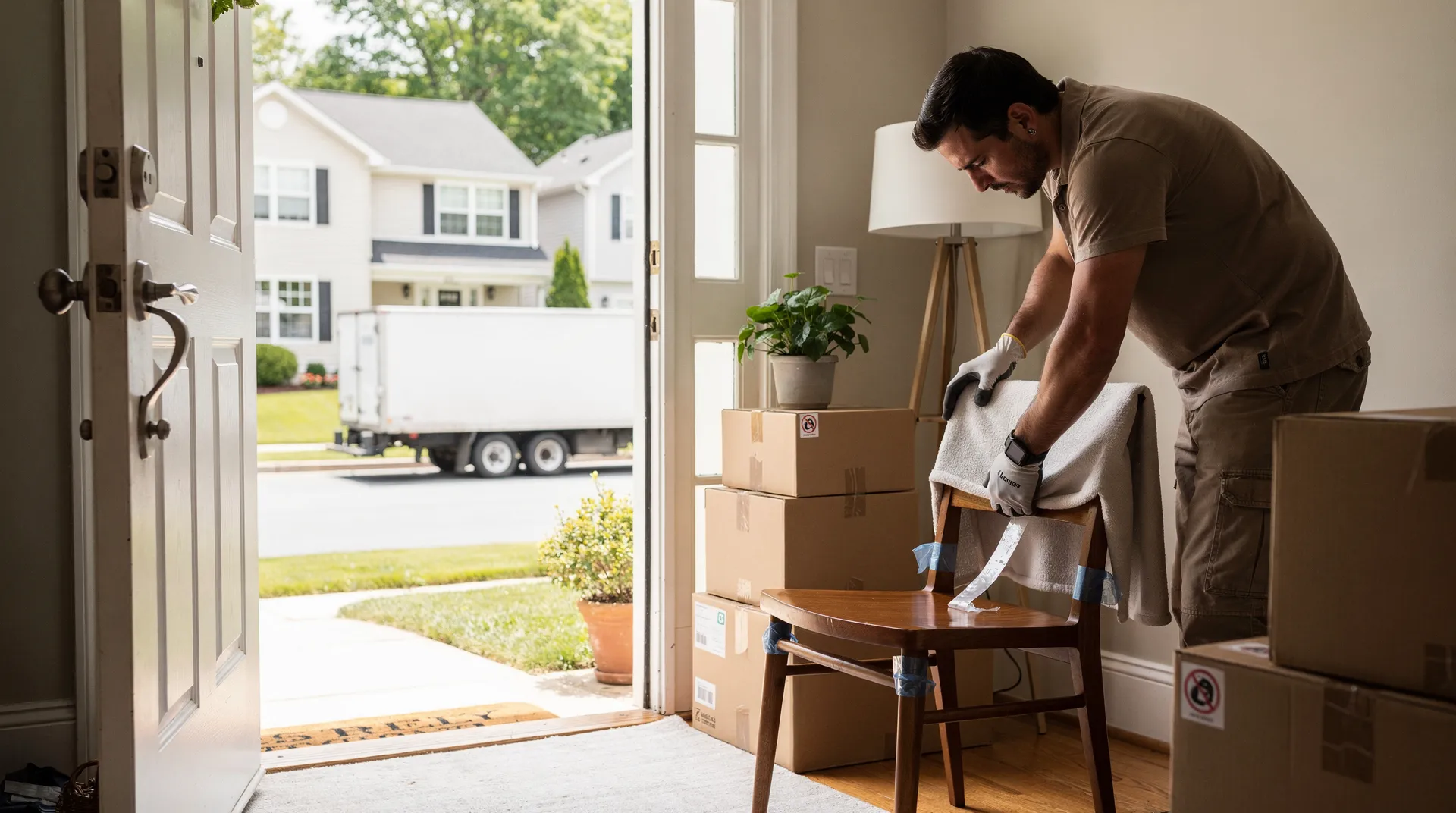 A reputable residential moving company in Bergen County will take a complete inventory and develop