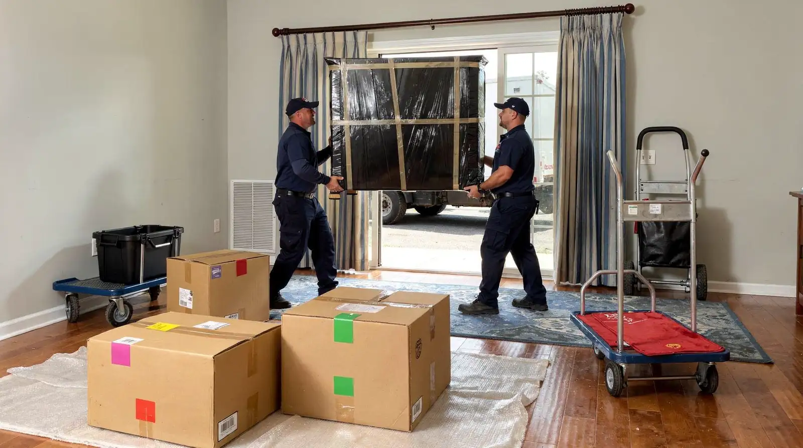 Bergen County labor-only moving costs starting around $339
