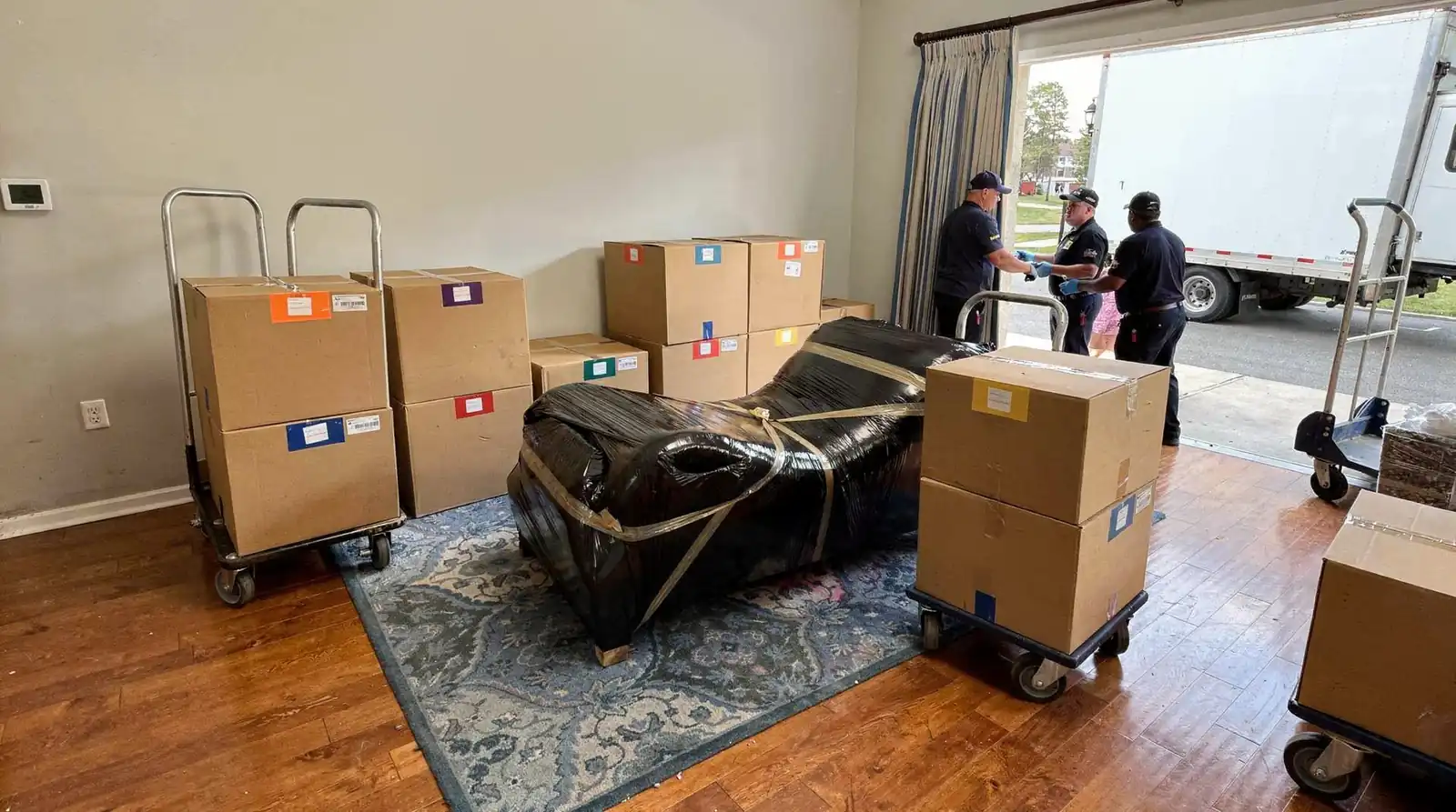Long-distance business relocations out of Bergen County call for movers with established credentials, not